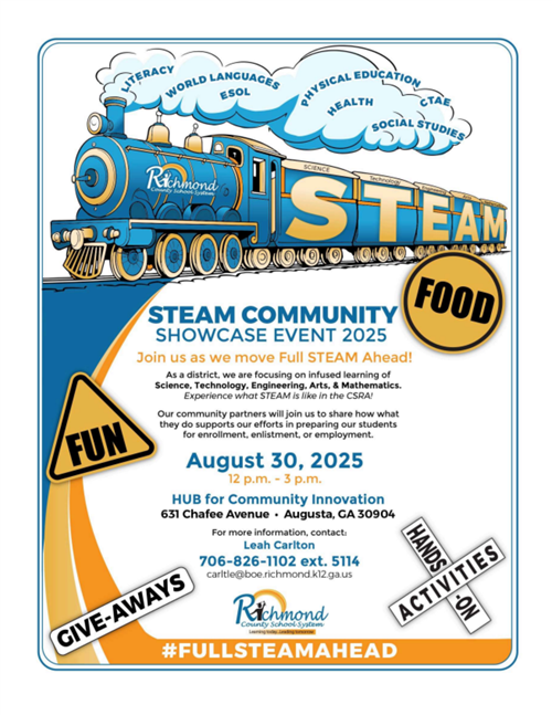 Steam Showcase August 30th 12-3pm